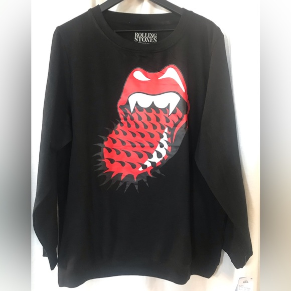 NWT Women’s Rolling Stones Sweatshirt Size XXL - Picture 7 of 10
